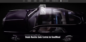 Página web creada por Ángel Outeriño sobre el Rolls Royce Sweptail